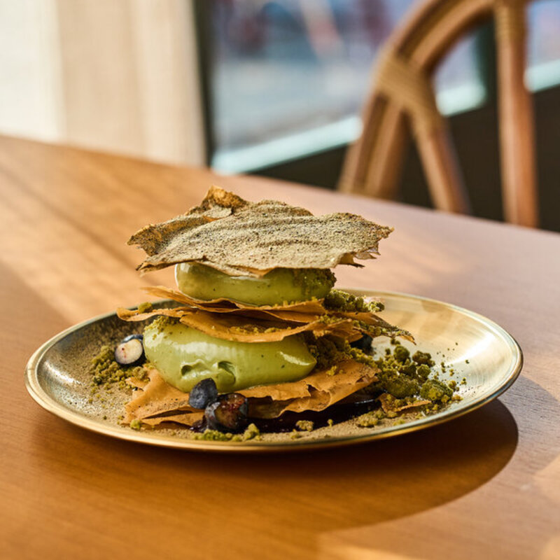 Mil Folhas Matchá e Mirtilo